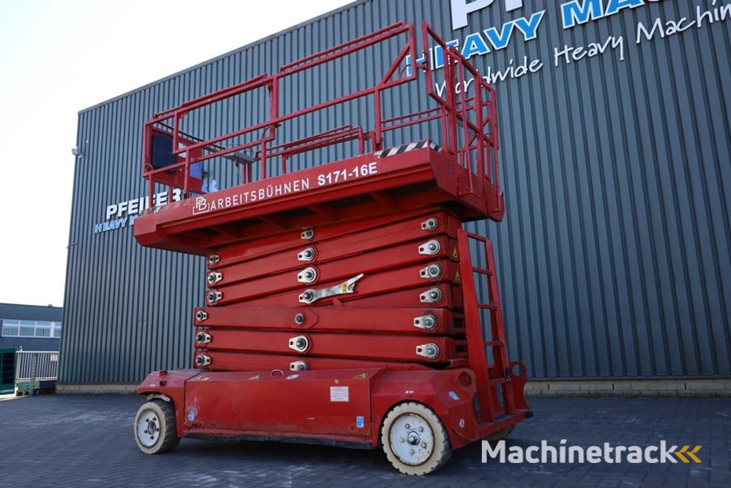 PB LIFT S171-16E Electric, 17.3m Working Height, 400k