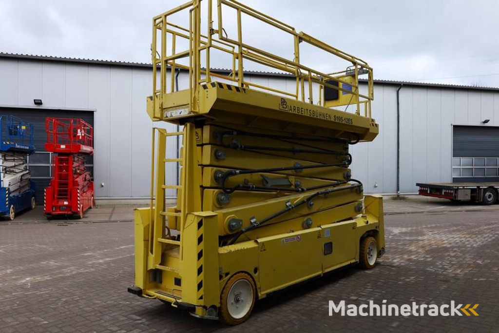 PB LIFT S195-12ES Electric, 19.6m Working Height, 700