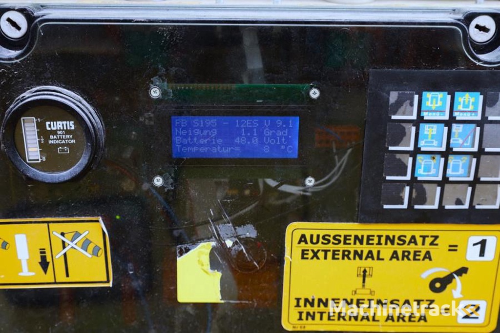 PB LIFT S195-12ES Electric, 19.6m Working Height, 700