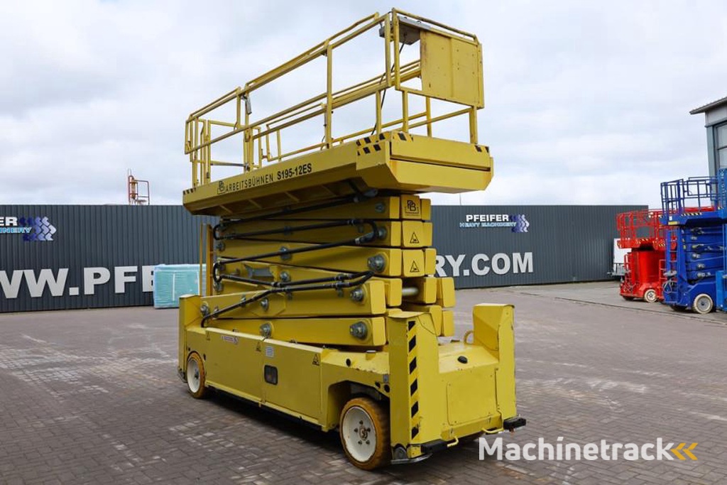 PB LIFT S195-12ES Electric, 19.6m Working Height, 700