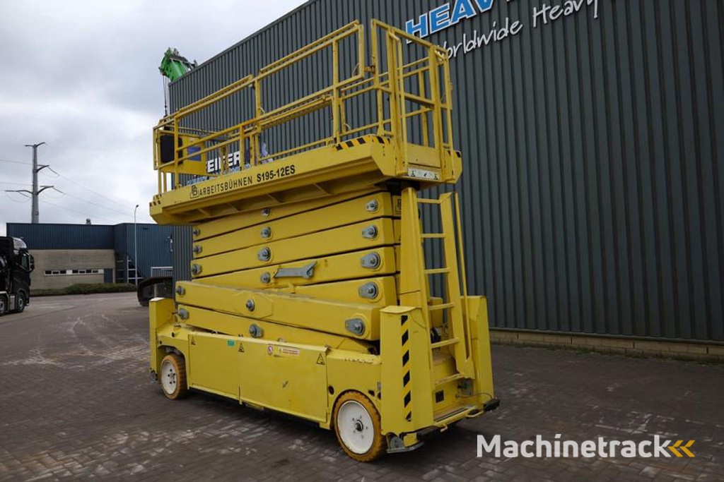 PB LIFT S195-12ES Electric, 19.6m Working Height, 700