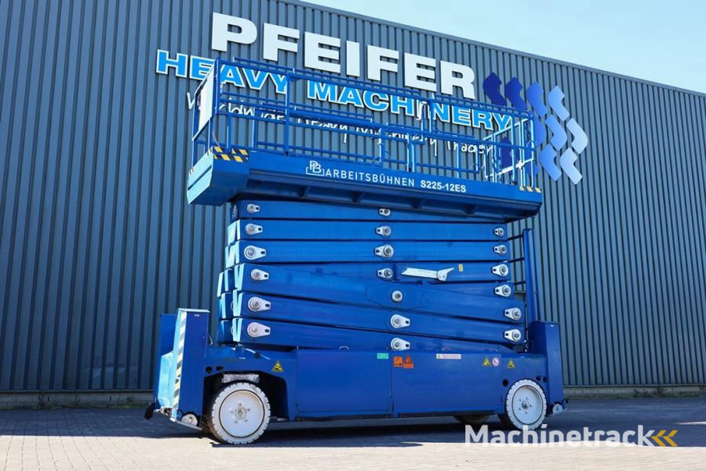 PB LIFT S225-12ES Electric, 22.5m Working Height, 450