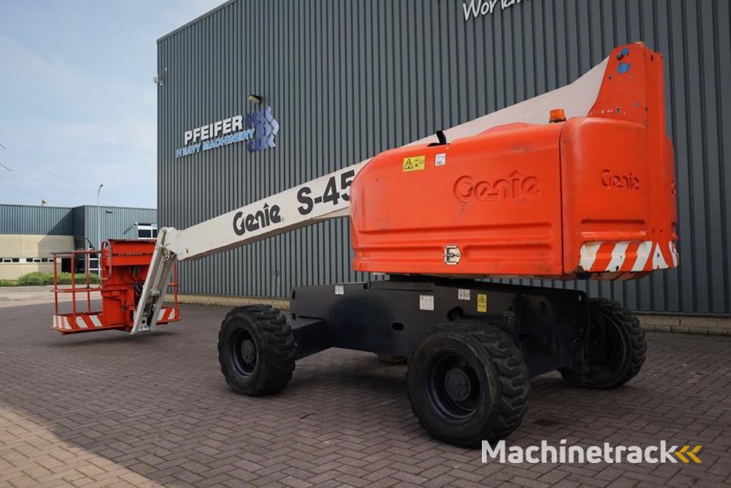 Genie S45 Valid inspection, Diesel, 4x4 Drive, 15.72 m W