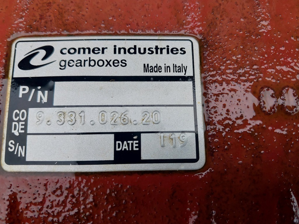 Comer Industries Gearbox voor Reijenfrees