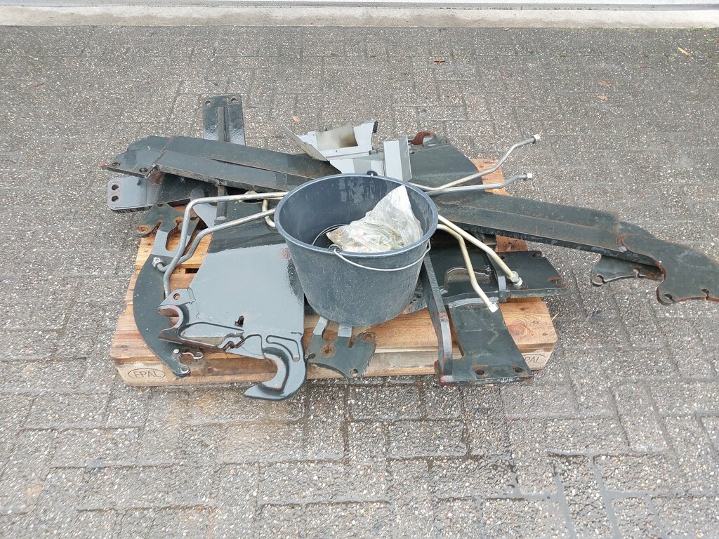 Mailleux voorlader steunen Fendt Vario 300 serie