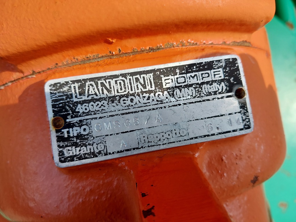 Landini GMS 65/A Beregeningspomp / Trekkerpomp / Waterpomp