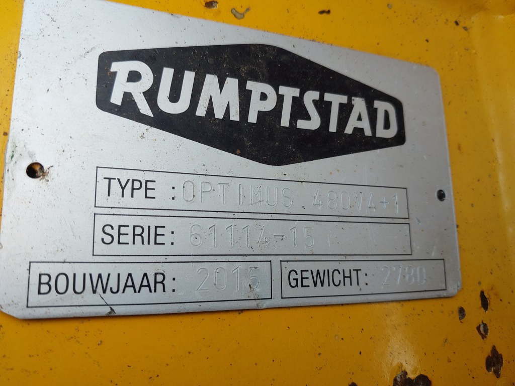 Rumptstad Optimus 480 V4+1  Vario  5 schaar ploeg