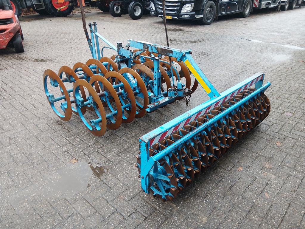 Lemken Variopack Vorenpakker 180 CM  breed met Crosskillrol