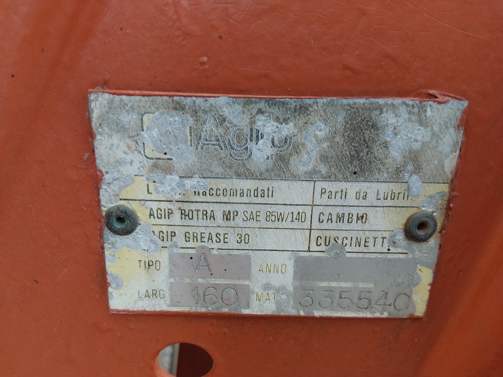 Maschio Type A 160 Grondfrees