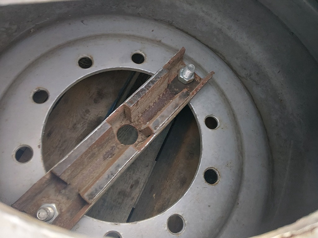 Dubbellucht 13.6 R48 met Verloopring naar  R38 Inch.