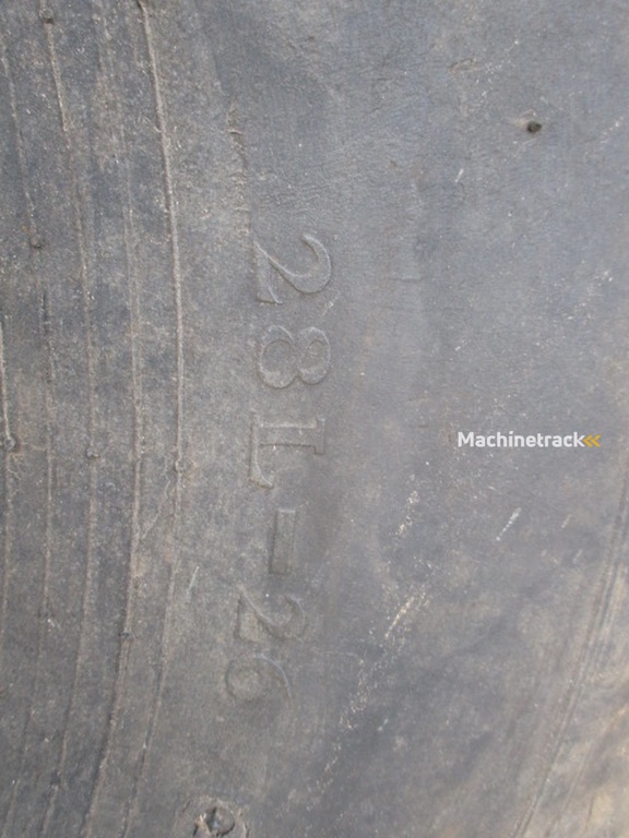 Wiel voor mesttank Maat 28L-26