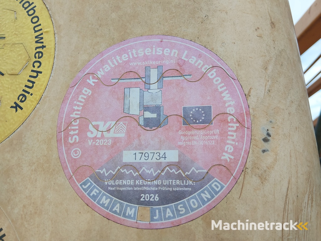 Agrifac / Cebeco getrokken veldspuit 27 meter 3000 liter