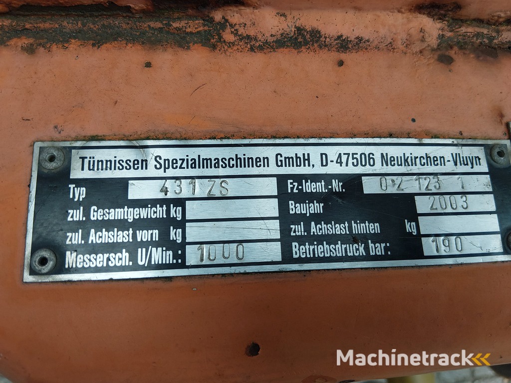 TS  Profiline 431 Houtversnipperaar