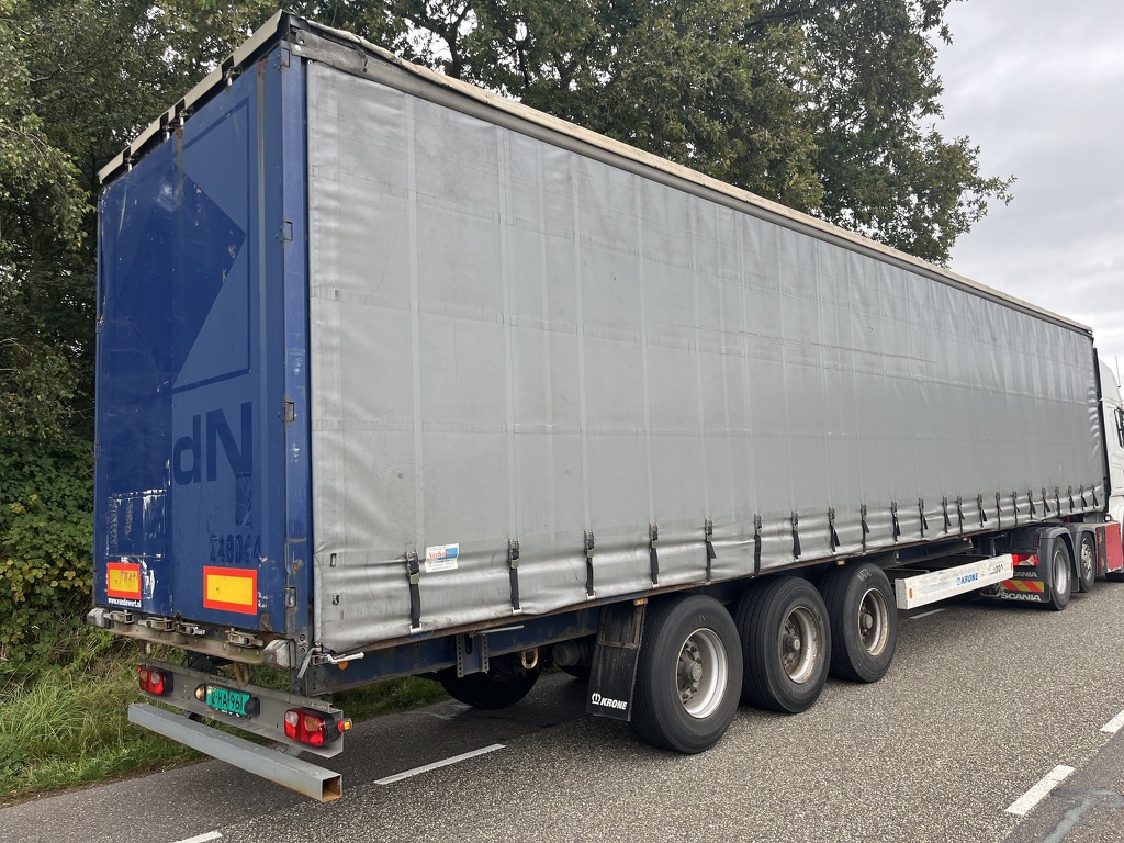 KRONE Schuifzeil oplegger BPW Axle  Tautliner Curtainside 2010