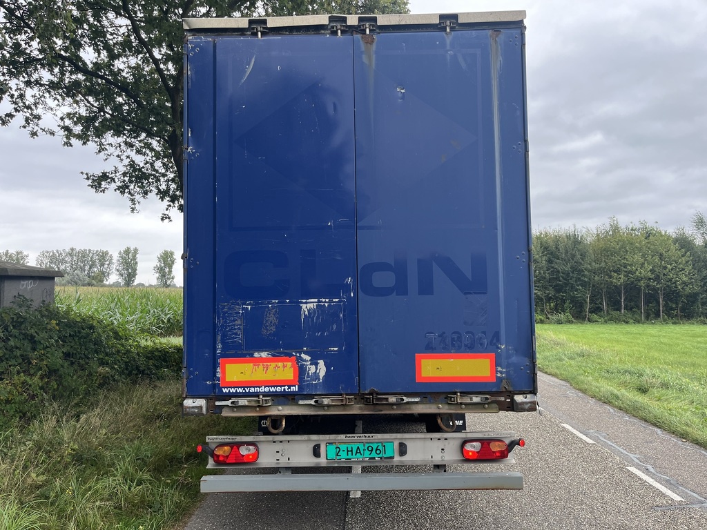 KRONE Schuifzeil oplegger BPW Axle  Tautliner Curtainside 2010