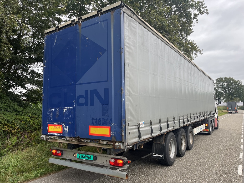 KRONE Schuifzeil oplegger BPW Axle  Tautliner Curtainside 2010