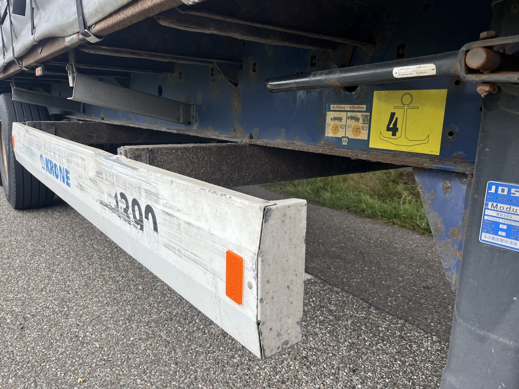 KRONE Schuifzeil oplegger BPW Axle  Tautliner Curtainside 2010