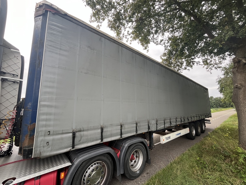 KRONE Schuifzeil oplegger BPW Axle  Tautliner Curtainside 2010