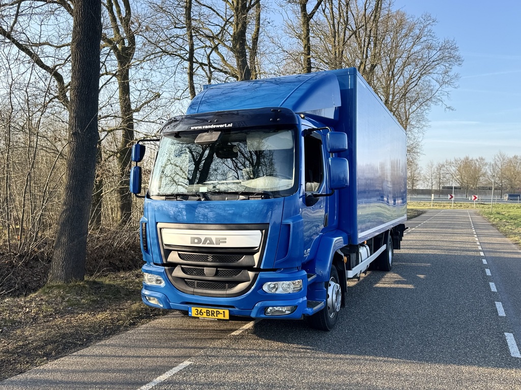 DAF LF 250 4x2 Bakwagen - 1500 KG Laadklep - Euro 6 - 2014 - Automaat