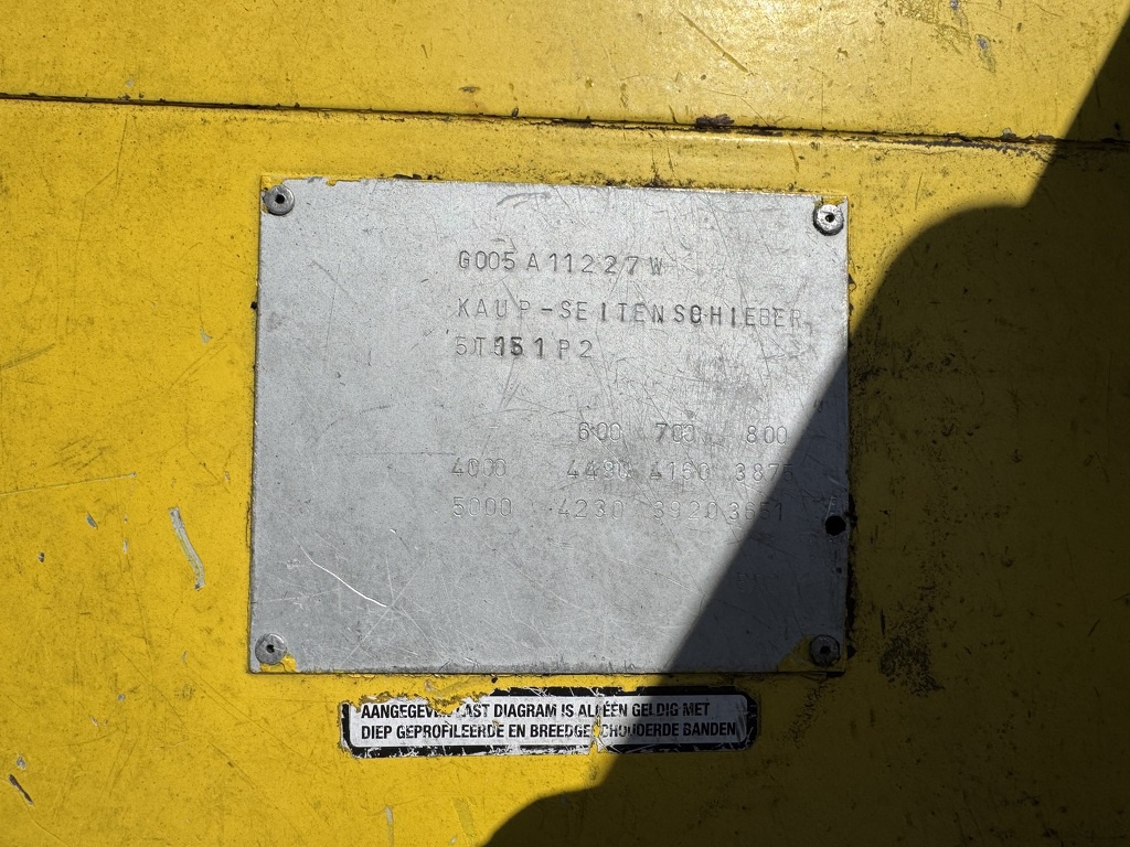 Hyster H5.00XL Duplo 400 Sideshift Diesel 1999