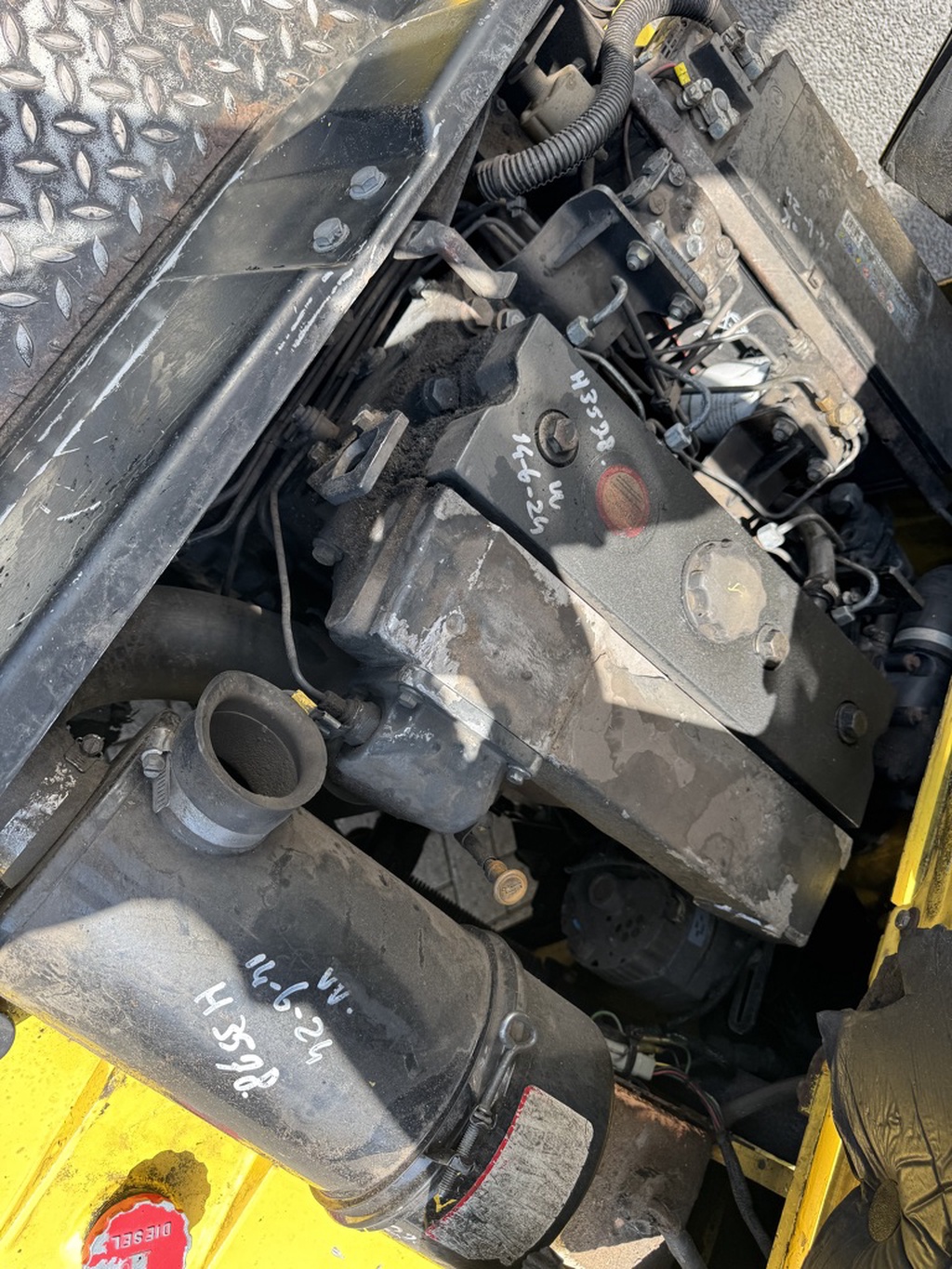 Hyster H5.00XL Duplo 400 Sideshift Diesel 1999