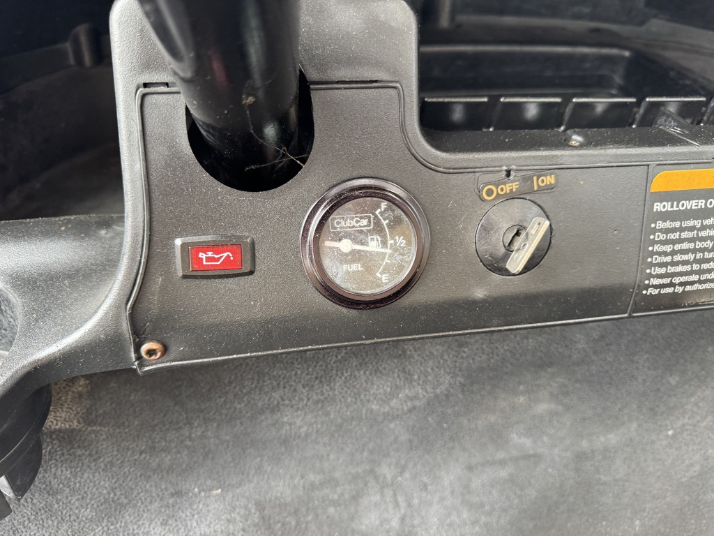 Golfcar CLUBCAR PRESEDENT zwart 2 zits Benzine golfkar cart