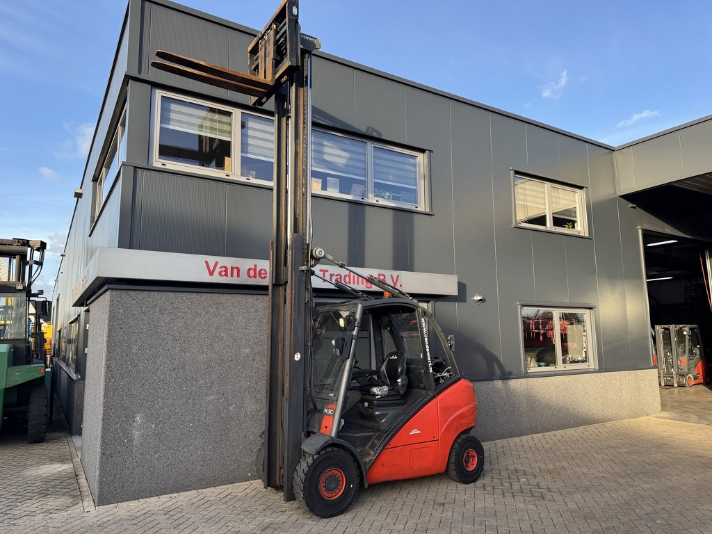 Linde H30T Duplo 450 Sideshift / Vorkversteller LPG 2003