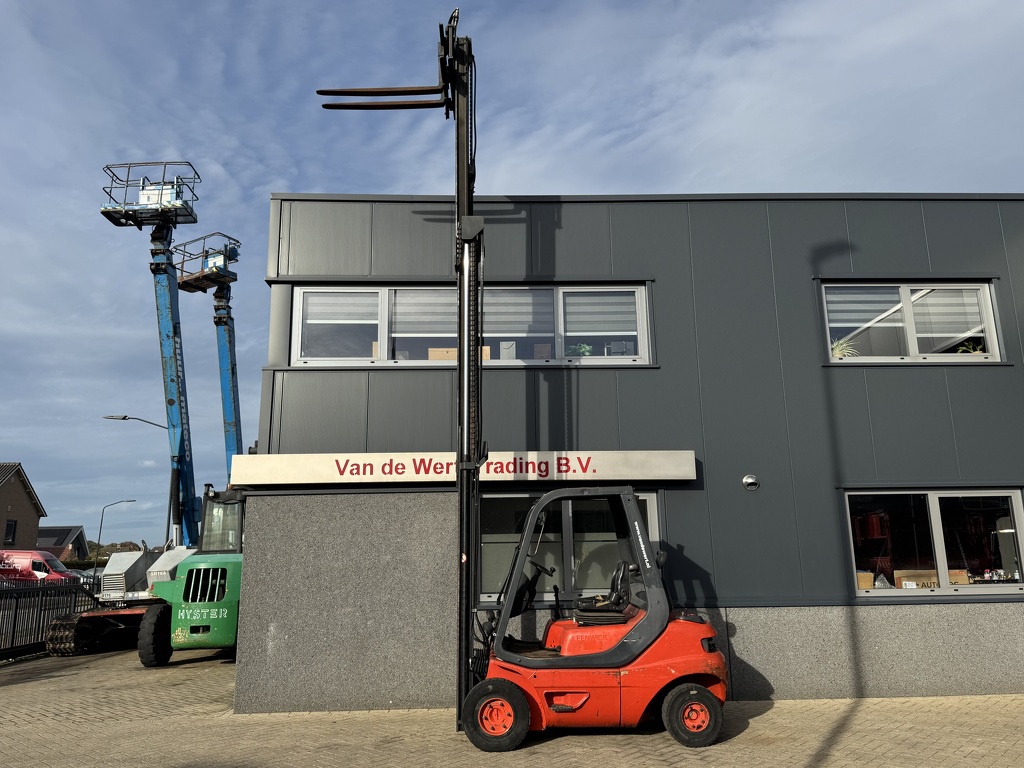 Linde H25D-02 Triplo 640 Freelift / Sideshift / 4e functie Diesel 1995