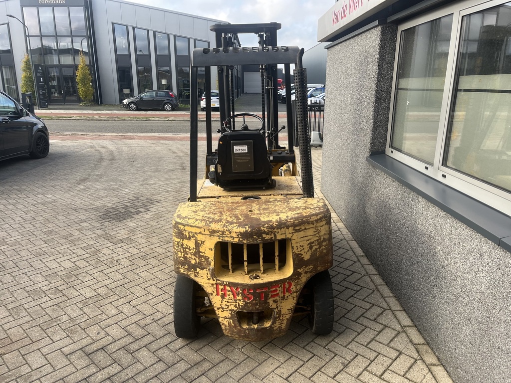 heftruck forklift HYSTER H2.50XL duplo355 sideshift ISUZU DIESEL