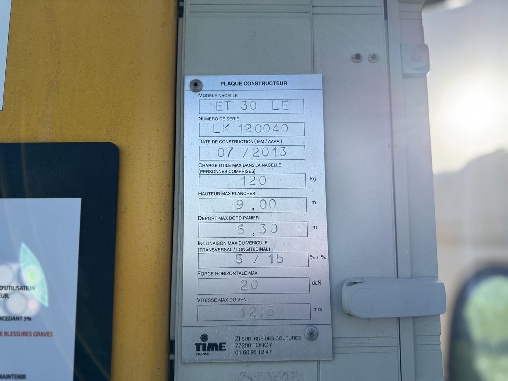 Renault Maxity  Arbeitsbuhne Autohoogwerker 11mtr werkhoogte 2013 67dkm 2400uur