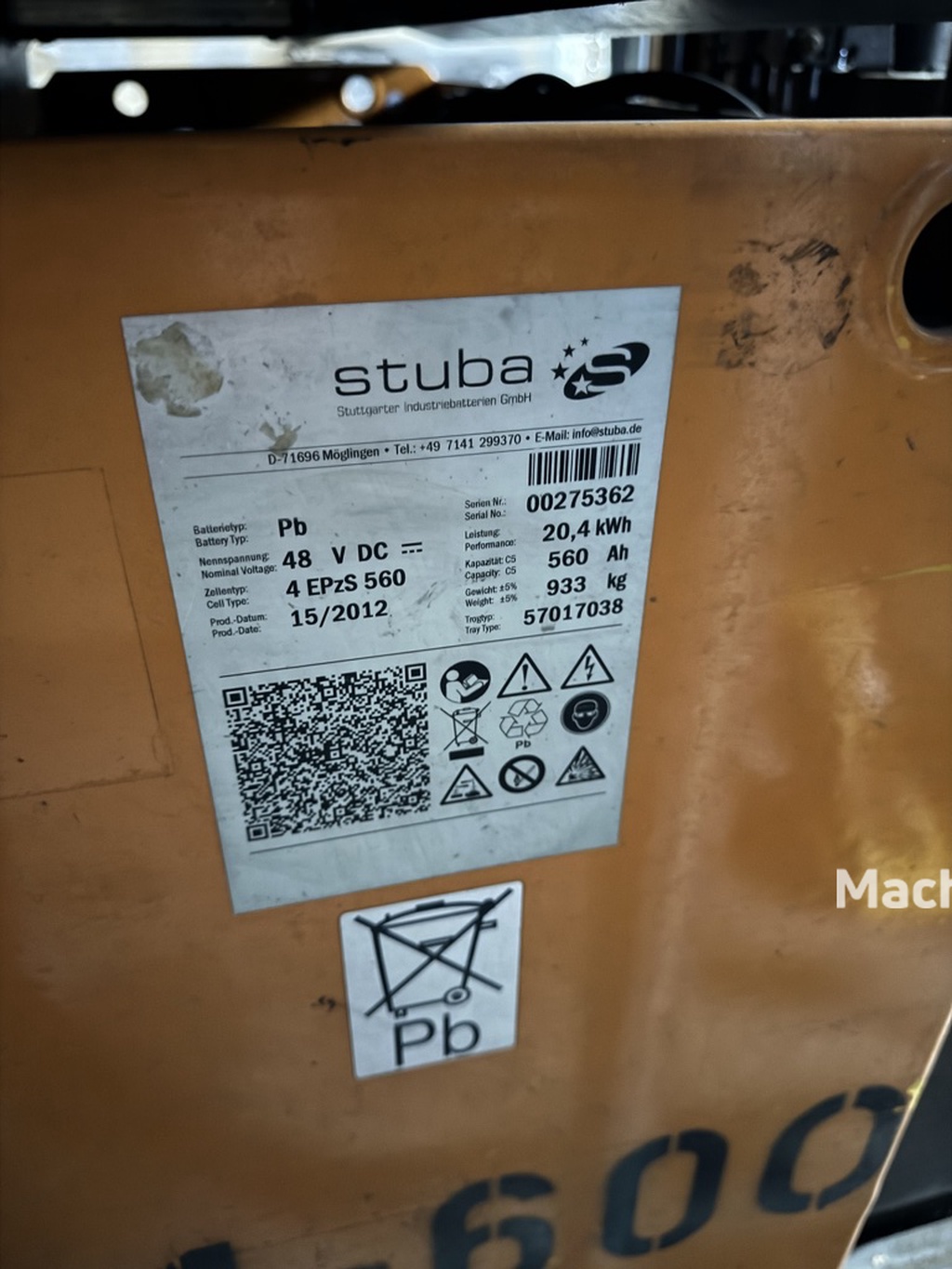 STILL B15T reachtruck 2009 triplo freelift sideshift