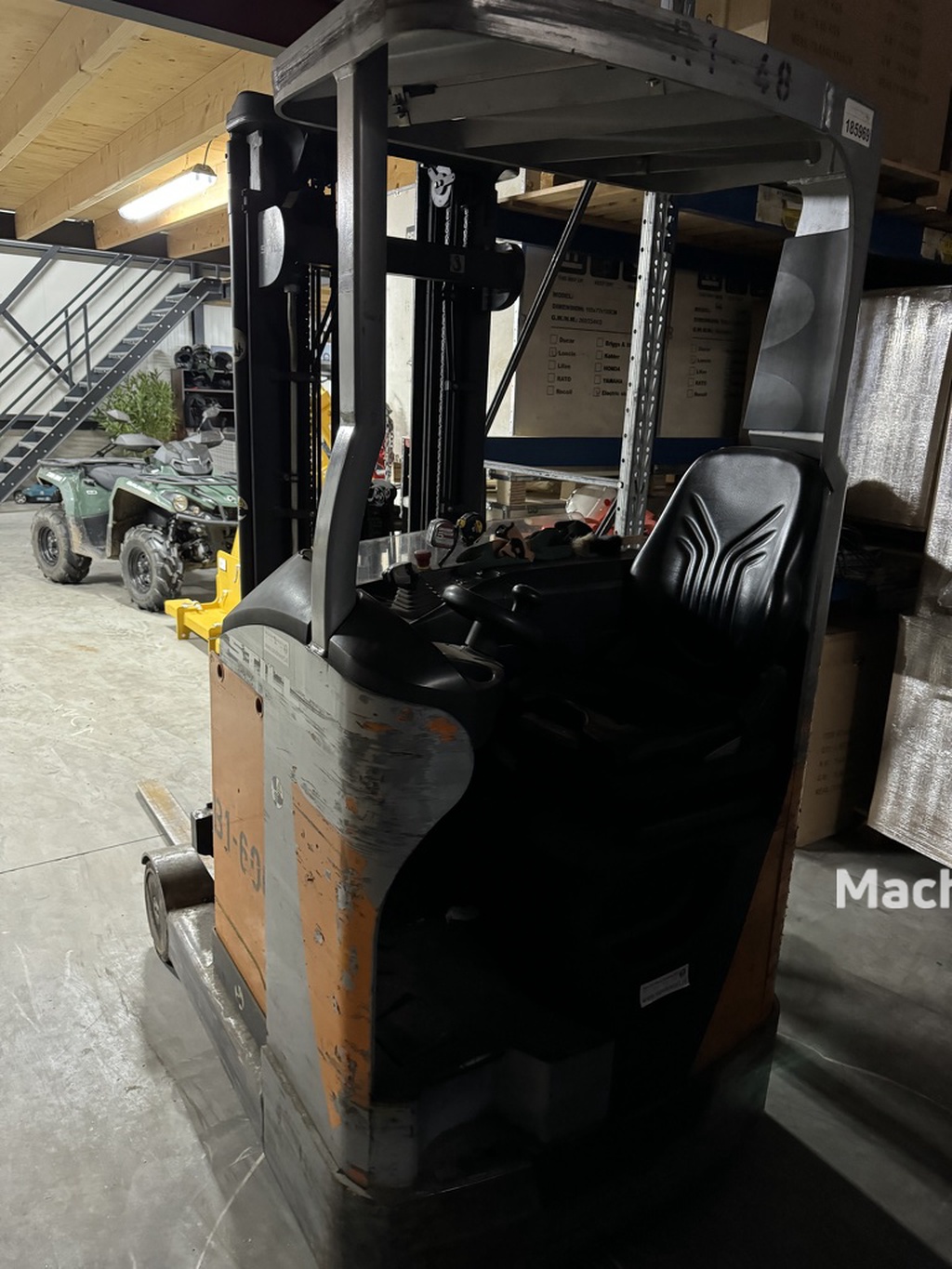 STILL B15T reachtruck 2009 triplo freelift sideshift