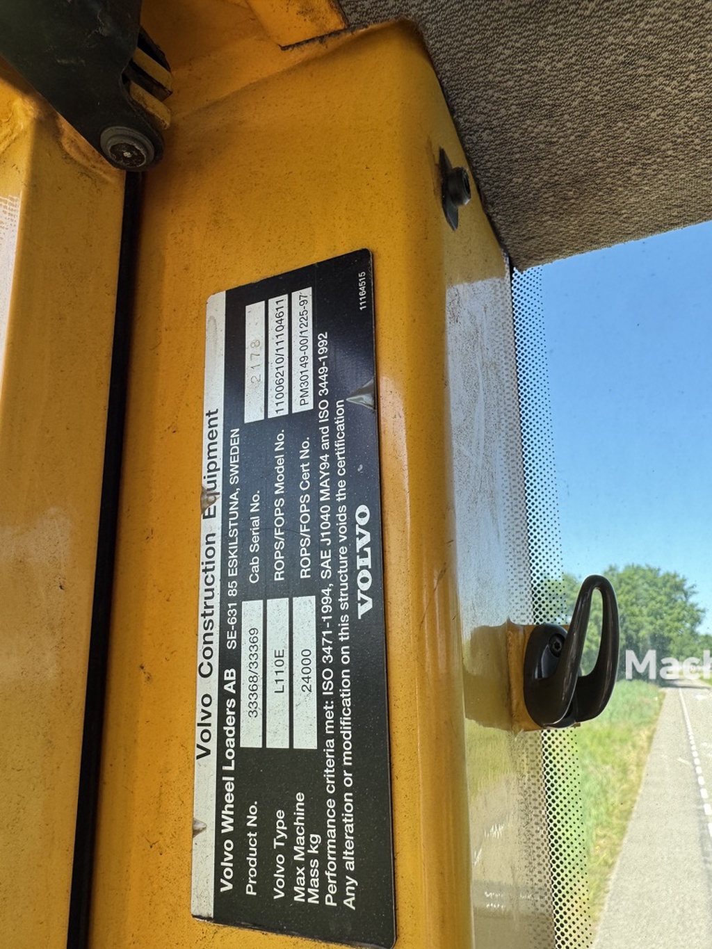 VOLVO - L110E - Shovel - Wheelloader  - 2005 - 9375 hours -