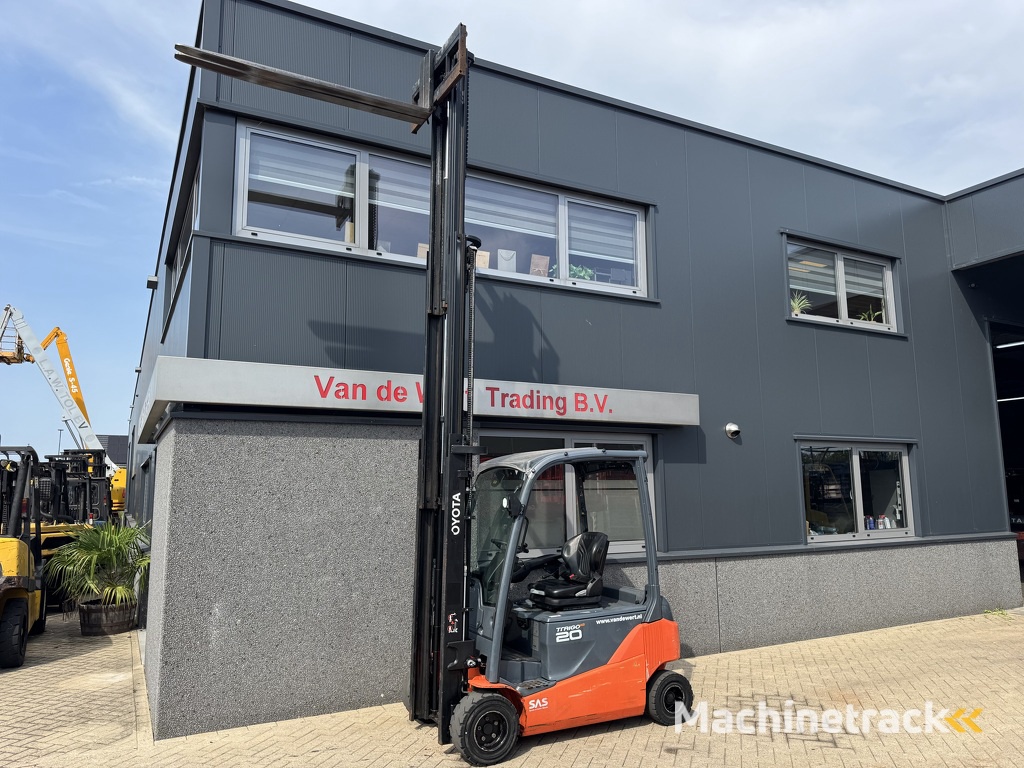 Toyota 8FBM20T Triplo 470 Freelift / Sideshift Elektrisch 2017 6535Hours