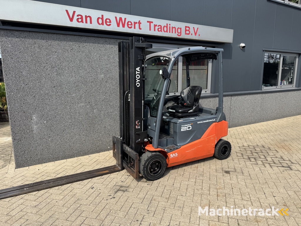 Toyota 8FBM20T Triplo 470 Freelift / Sideshift Elektrisch 2017 6535Hours