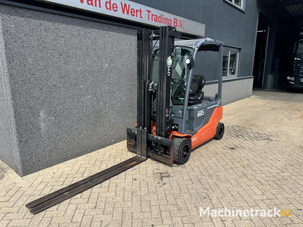 Toyota 8FBM20T Triplo 470 Freelift / Sideshift Elektrisch 2017 6535Hours