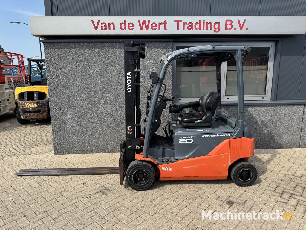 Toyota 8FBM20T Triplo 470 Freelift / Sideshift Elektrisch 2017 6535Hours