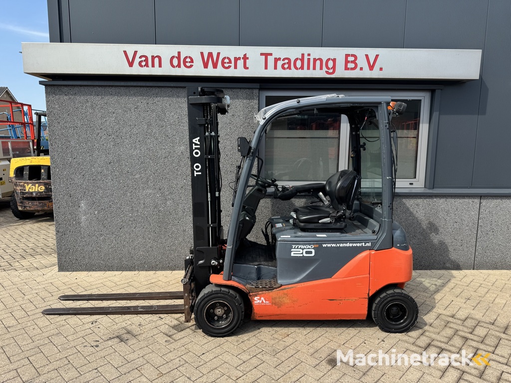 Toyota 8FBM20T Triplo 470 Freelift / Sideshift Elektrisch 2017 6145Hours