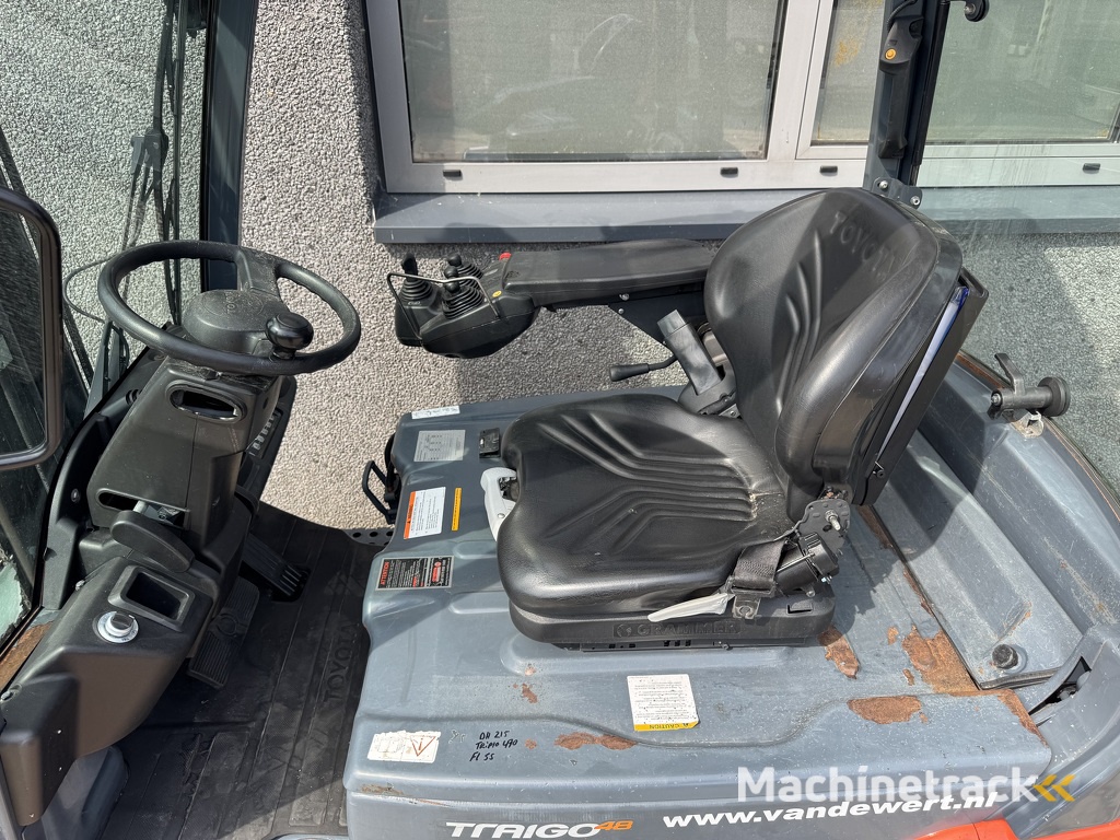 Toyota 8FBM20T Triplo 470 Freelift / Sideshift Elektrisch 2017 6145Hours