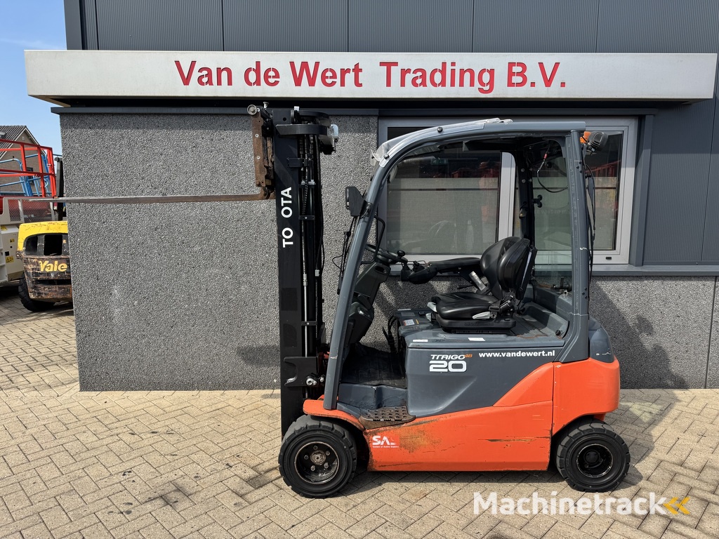 Toyota 8FBM20T Triplo 470 Freelift / Sideshift Elektrisch 2017 6145Hours