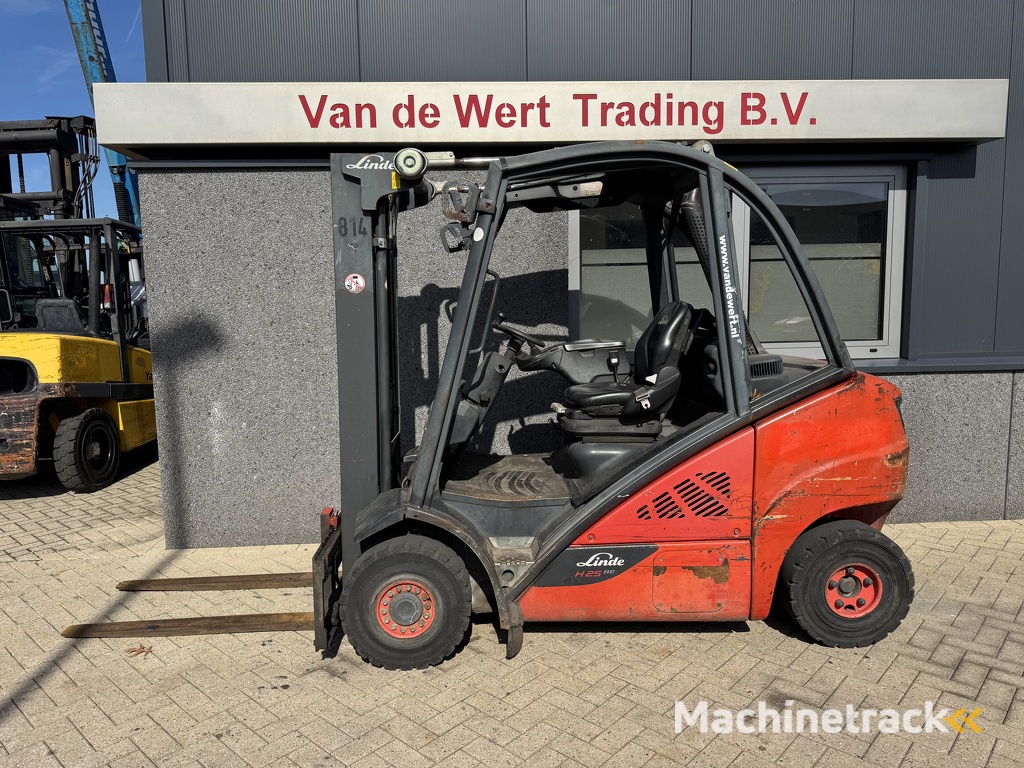 Linde H25D-02 Triplo 470 Freelift / Sideshift  VW Diesel 2014