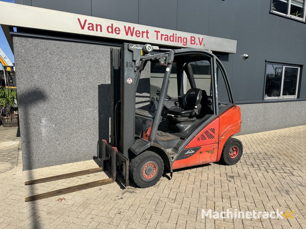 Linde H25D-02 Triplo 470 Freelift / Sideshift  VW Diesel 2014
