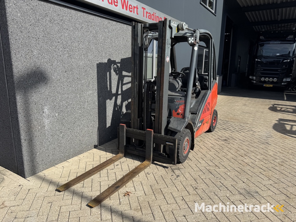 Linde H25D-02 Triplo 470 Freelift / Sideshift  VW Diesel 2014