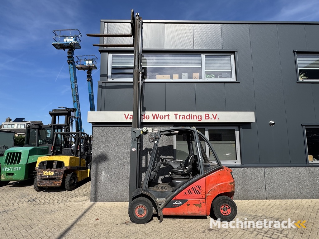 Linde H25D-02 Triplo 470 Freelift / Sideshift  VW Diesel 2014