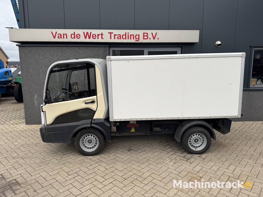 Goupil G5 Hybride Elektro / Focs Benzine Laadbak Gemeente voertuig 2010