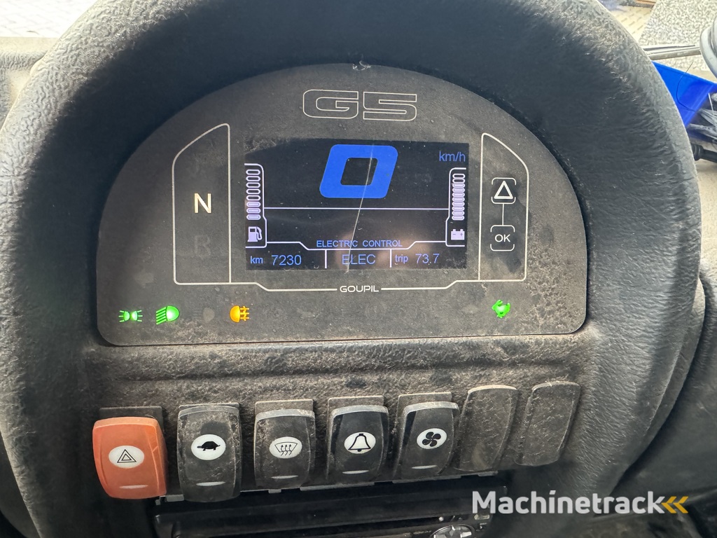 Goupil G5 Hybride Elektro / Focs Benzine Laadbak Gemeente voertuig 2010