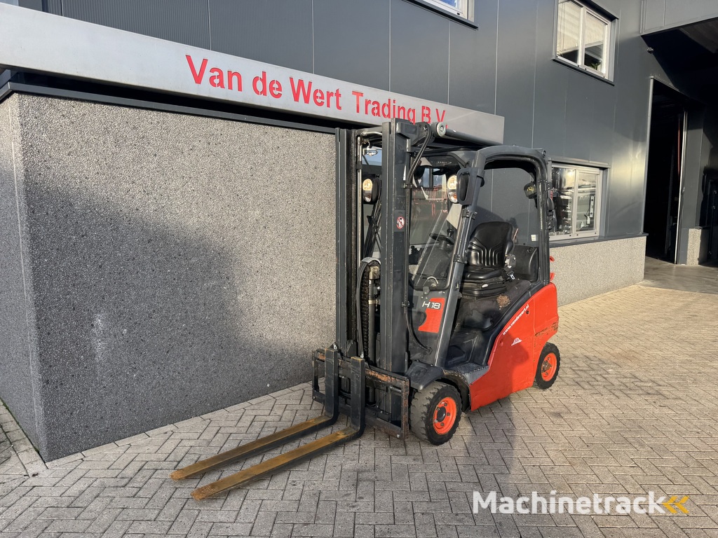 Linde H18T-01 Triplo 500 Freelift / Sideshift LPG 2012