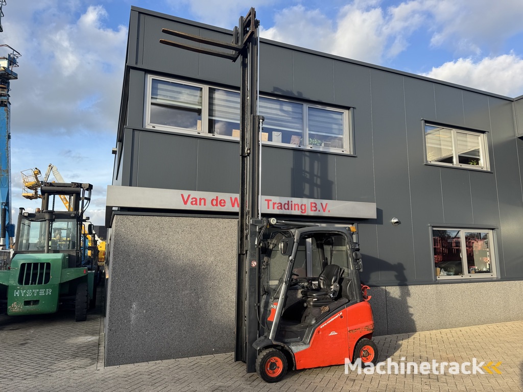 Linde H18T-01 Triplo 500 Freelift / Sideshift LPG 2012
