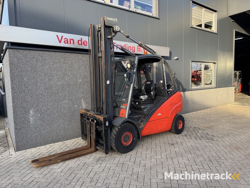 Linde H30T Duplo 450 Sideshift / Vorkversteller LPG 2003