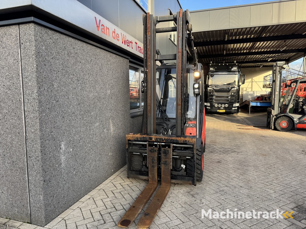 Linde H30T Duplo 450 Sideshift / Vorkversteller LPG 2003